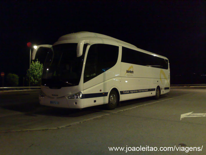 Autocarro Internorte de Lisboa ate Algeciras
